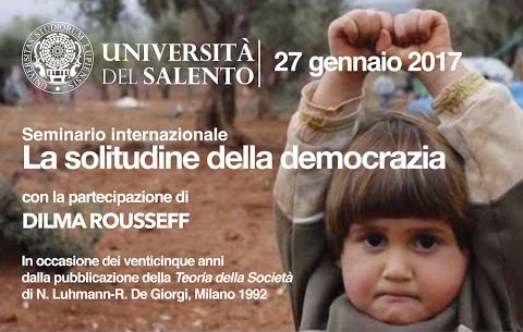 News: Seminario Internazionale, Unisalento, Dilma Rousseff